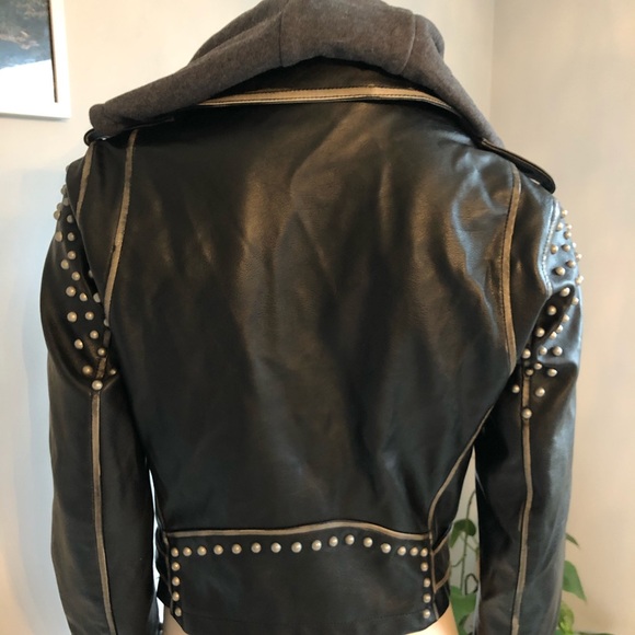 Zara faux leather jacket - Picture 6 of 9
